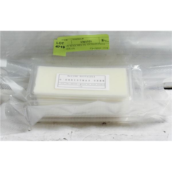 HOMEMADE SOY WAX MELTS- O'CHRISTMAS TREE (4)