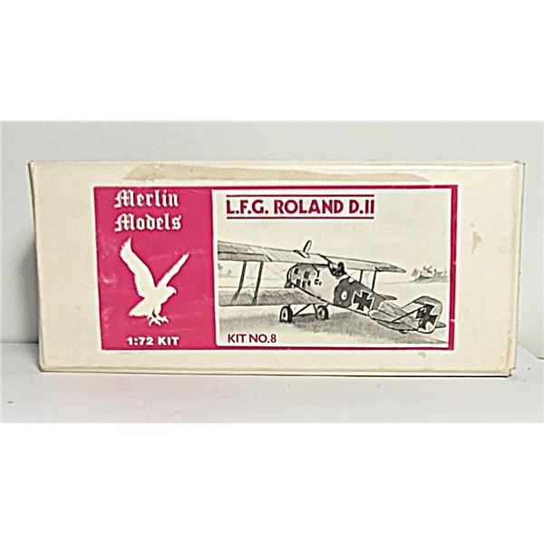 2)  WW I L.F.G. ROLAND D.11  BI-PLANE GERMAN