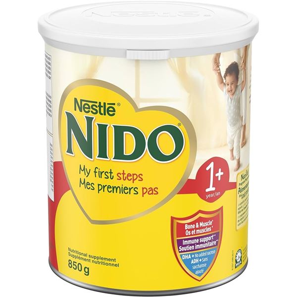 NEW NESTLE NIDO MY FIRST STEPS 850G FOR YEARS 1+