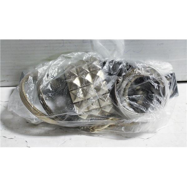 BOX OF VARIOUS BANGLES & BRACELETS