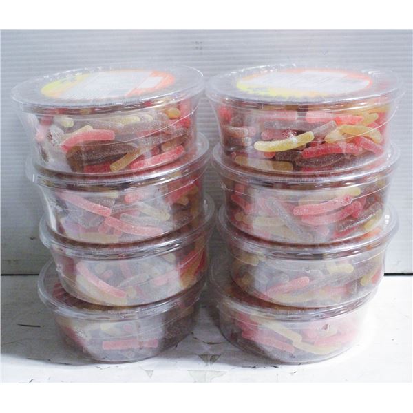 CARNABY SOUR SODA FRIES CANDY. 8X 500 G BB FEB