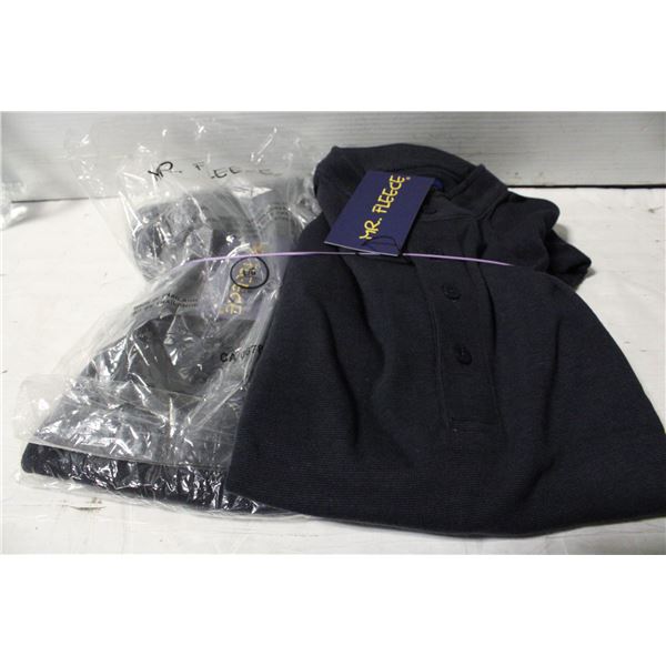 2 MENS LARGE LONGSLEEVE BUTTON - NEW