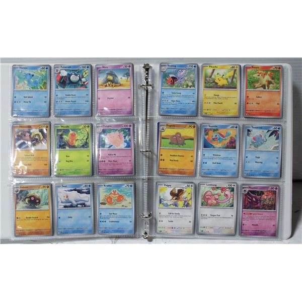 BINDER 100+ POKEMON COLLECTOR CARDS