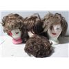 Image 1 : 4 WIGS WITH STYROFOAM HEADS - ESTATE