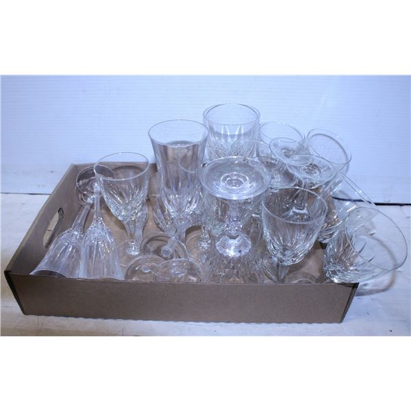 20 WINE & CHAMPAGNE GLASSES - ESTATE