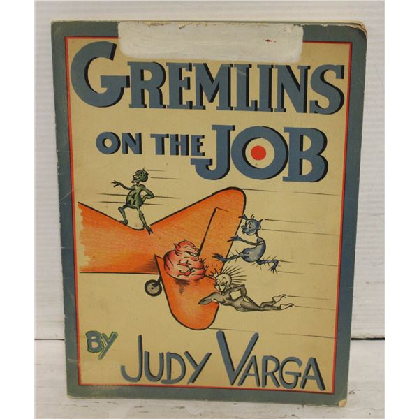 1943  COMIC, GREMELINS ON THE JOB, JUDY VARGA