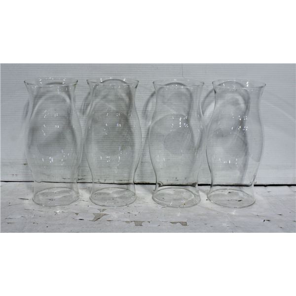 4 - 11.5"X5" HURRICANE GLOBE