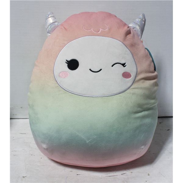 NEW YARA THE RAINBOW YETI SQUISMALLOW, 16 INCH