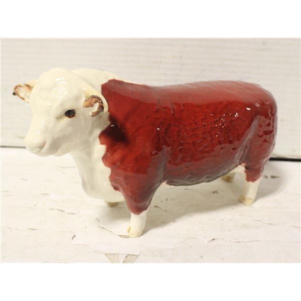 BESWICK ENGLAND CH OF CHAMPIONS HEREFORD BULL