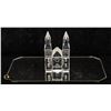 Image 1 : UNCLAIMED AUTHENTIC SWAROVSKI CRYSTAL CHURCH WITH