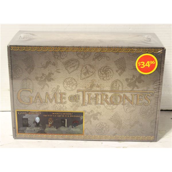 CULTUREFLY GAME OF THRONES COLLECTORS BOX