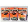 Image 1 : LOT OF 3 NEW MATCHBOX CARS, SEALED