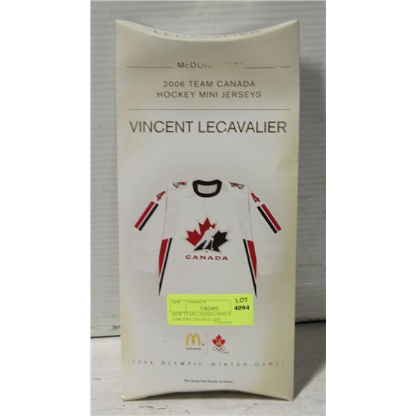 NEW TEAM CANADA MINI JERSEY, VINCENT LECAVALIER
