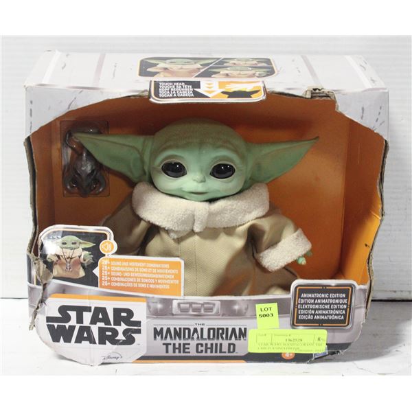 STAR WARS MANDALORIAN THE CHILD ANIMATRONIC
