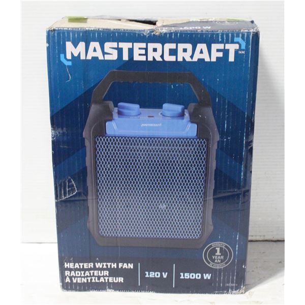 NEW REPACKED MASTERCRAFT HEATER W/FAN