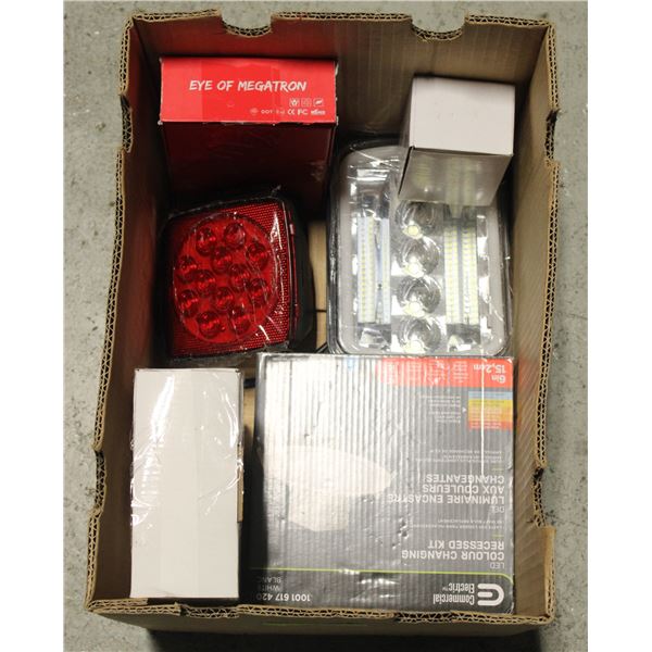 FLAT OF MISC LIGHTING