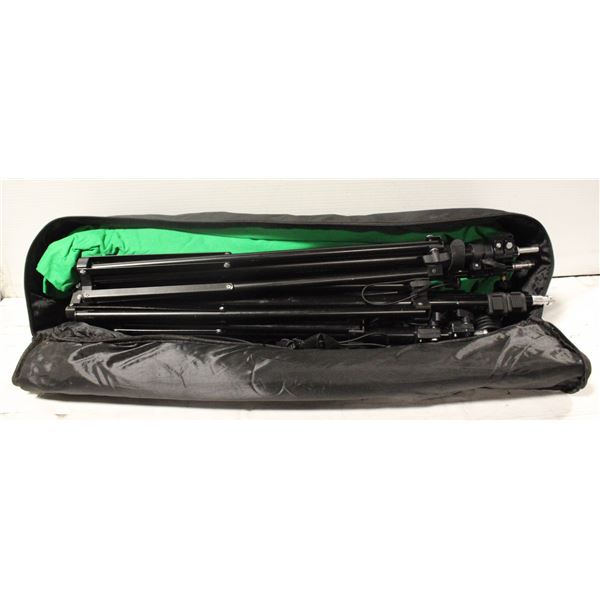 COMPLETE GREEN CAMERA SHOOT KIT.