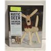 Image 1 : RUSTIC DEER KIT, SOLID PINE DIY FAMILY FUN,