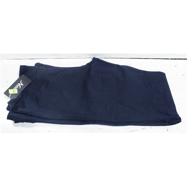 LADIES NAVY YOGA PANTS - SIZE XL, TALL