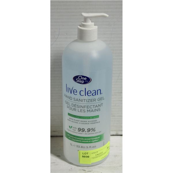 ONE STEP HAND SANITIZER 1 LITER W/ PUMP
