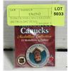 Image 1 : VANCOUVER CANUCKS COIN (RETRO)-2002 TEAM