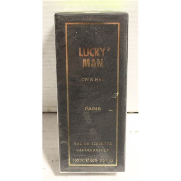 NEW SEALED LUCKY MAN ORIGINAL PARIS EAU DE