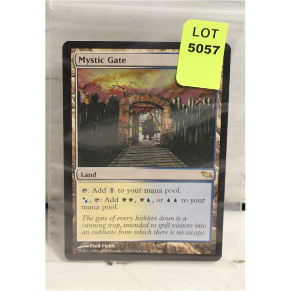 MYSTIC GATE MAGIC THE GATHERING CARD