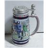 Image 1 : VINTAGE AVON BASEBALL BEER STEIN