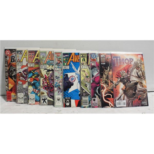 LOT OF 10 COLLECTOR COMICS