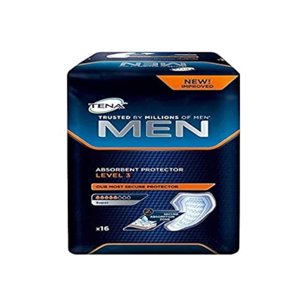 NEW 16 TENA MEN ABSORBENT PROTECTION
