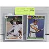 2 BARRY BONDS COLLECTOR CARDS