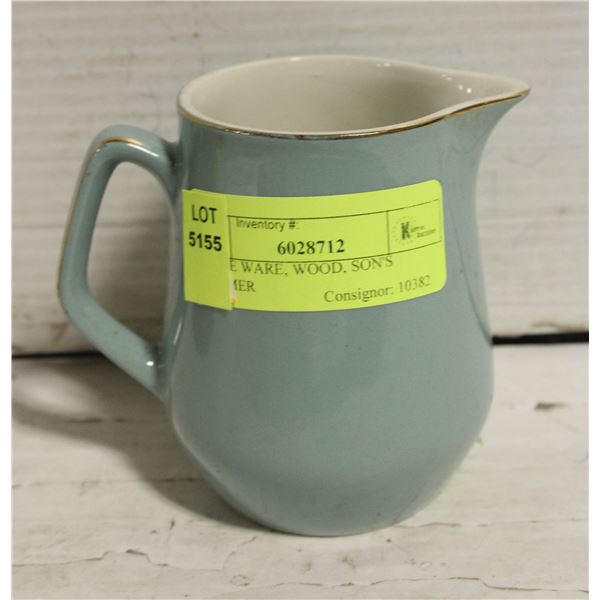 ALPINE WARE, WOOD, SON'S CREAMER