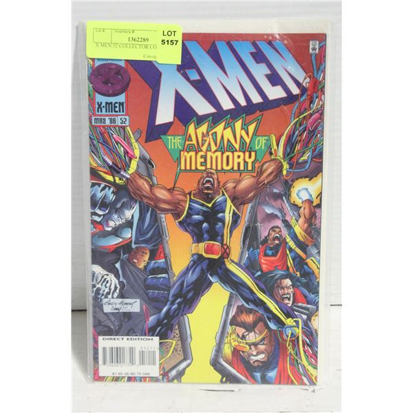 X MEN 52 COLLECTOR COMIC
