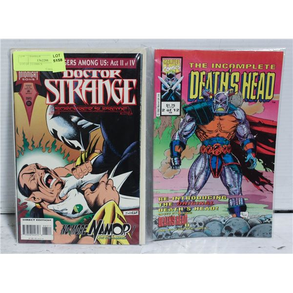 LOT OF 2 COMICS