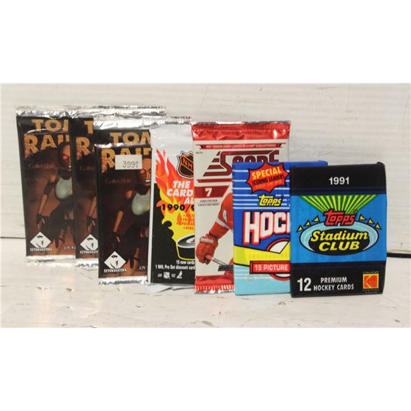 BAG OF UNOPENED COLLECTOR CARDS