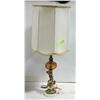 ANTIQUE GOLD BRASS CHERUB LAMP