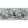 LIMOGES FRANCE GOLD PAINTED SHELLS