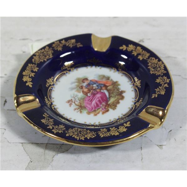 LIMOGES FRANCE CASTEL FRANCE ASHTRAY