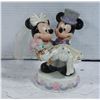 Image 1 : DISNEY PORCELAIN MICKEY AND MINNIE ORNAMENT