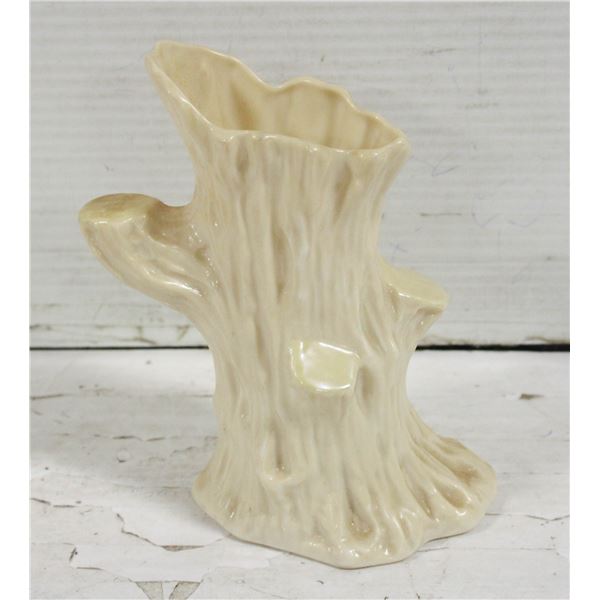 BELLEEK IRISH VASE STUMP TREE