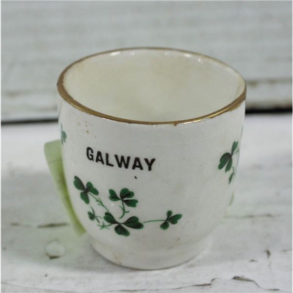 IRISH POTTERY GALWAY EGG CUP