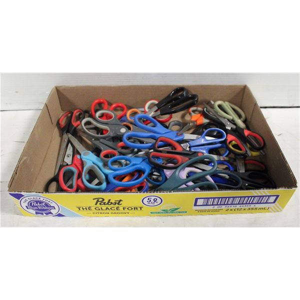 LOT OF 40 HEAVY DUTY SCISSORS