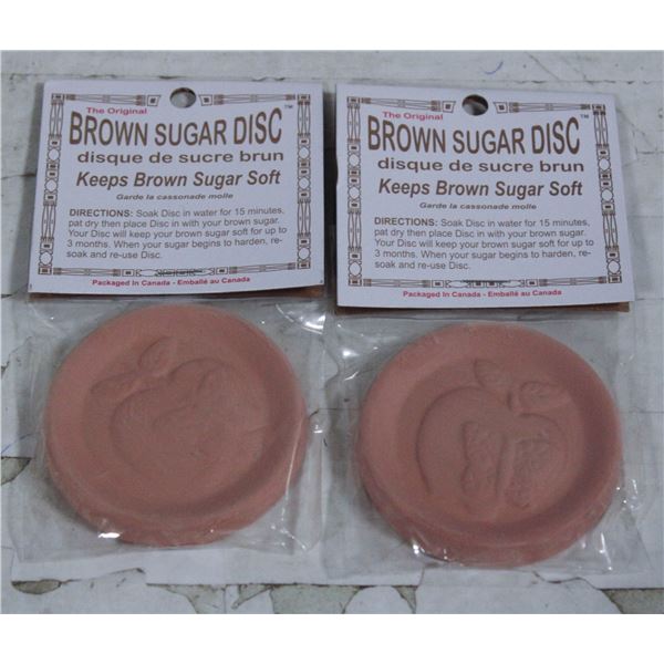 NEW 2 BROWN SUGAR SAVERS
