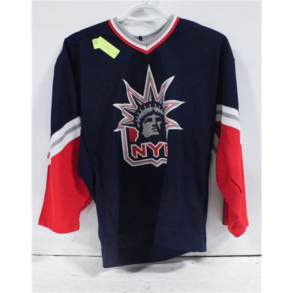 VINTAGE NHL CCM NEW YORK RANGERS BOYS JERSEY