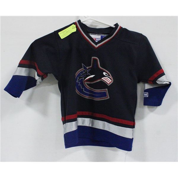 CCM VANCOUVER CANUCKS LIGGITT JERSEY, TODDLER