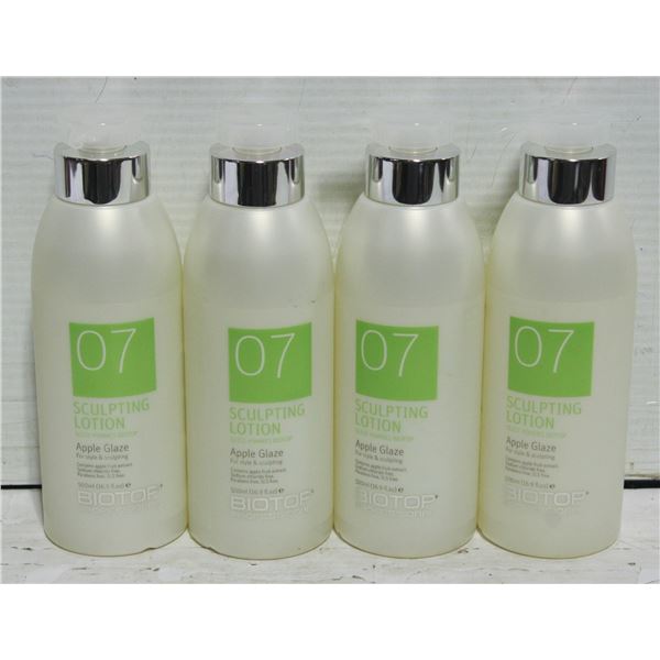4 NEW BOTTLES OF BIOTOP PROFESSIONAL 500ML