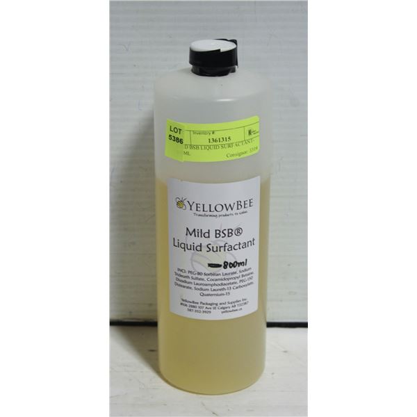 OPENED MILD BSB LIQUID SURFACTANT- 800ML