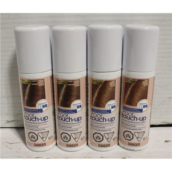 4 CLAIROL ROOT TOUCH UP MEDIUM-DARK BROWN