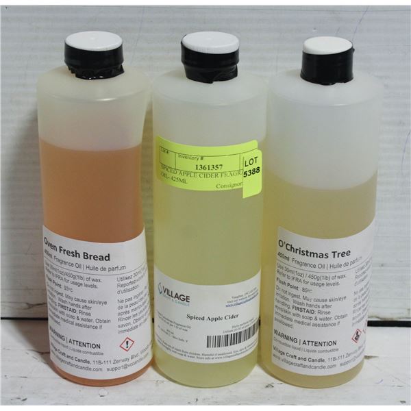 OPENED SPICED APPLE CIDER FRAGRANCE OIL- 425ML