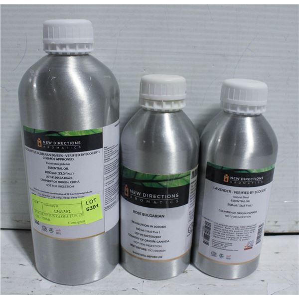 OPENED EUCALYPTUS GLOBULUS ESSENTIAL OIL- 750ML